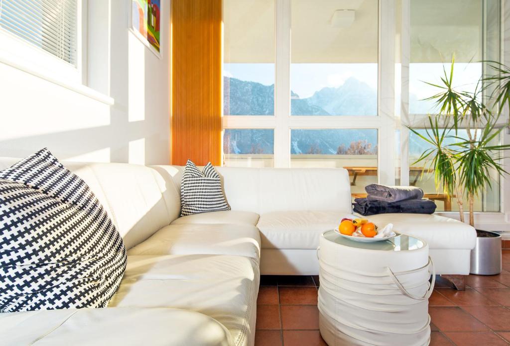 Posezení v ubytování CitySuite Lienz
