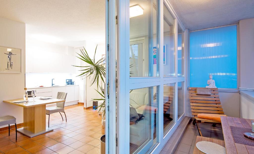 Posezení v ubytování CitySuite Lienz