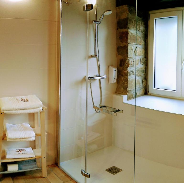 Koupelna v ubytování Casa rural Abatetxe
