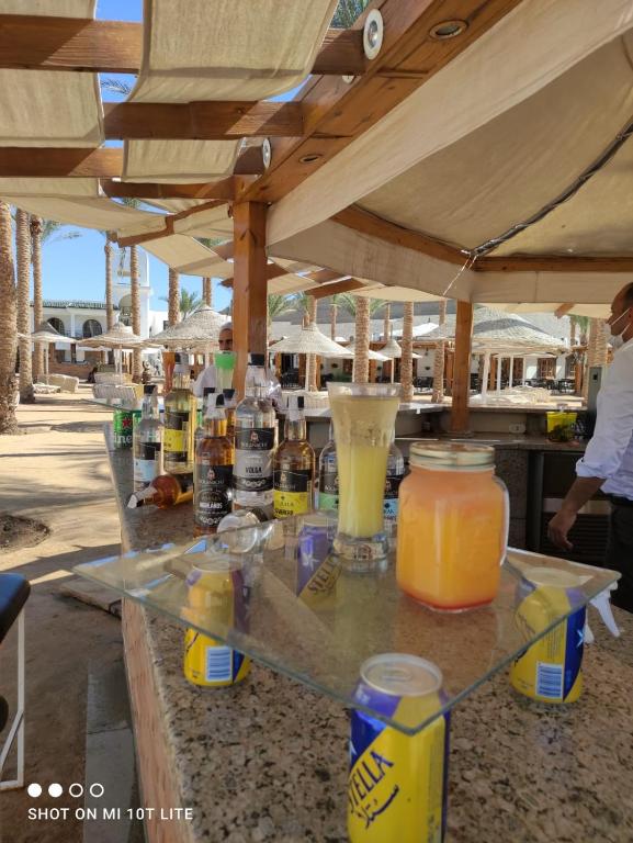 Nápoje v ubytování Seti Sharm Palm Beach Resort Families and couples only