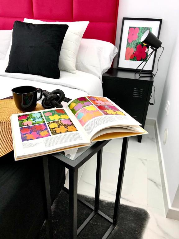 TV a/nebo společenská místnost v ubytování Apartamentos Élite - Art Collection - Andy