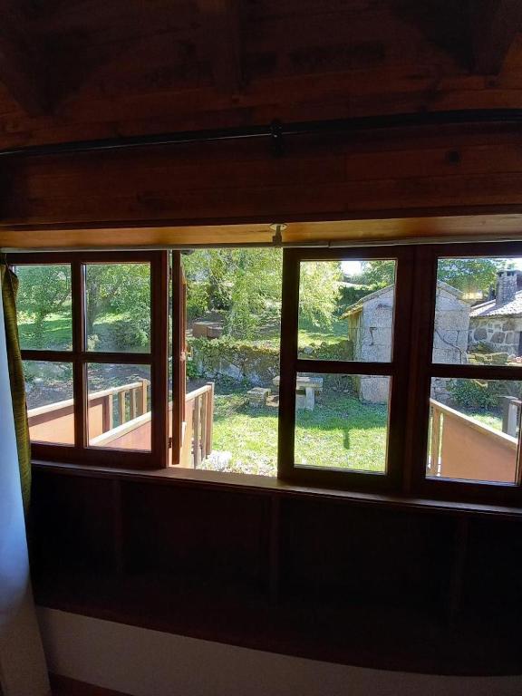 Balkon lub taras w obiekcie Veiga Mariña