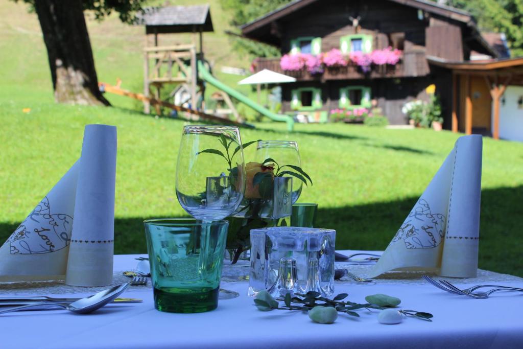 Landgasthof Reitsamerhof italokat is kínál