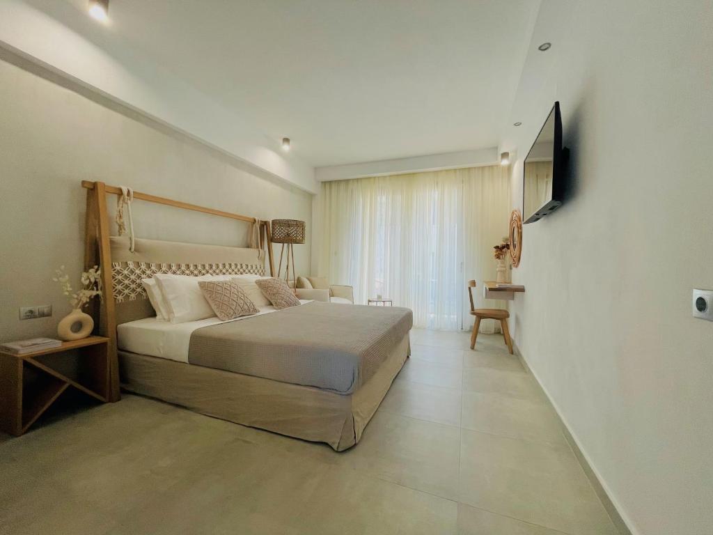 Postel nebo postele na pokoji v ubytování Soho Exclusive Suites