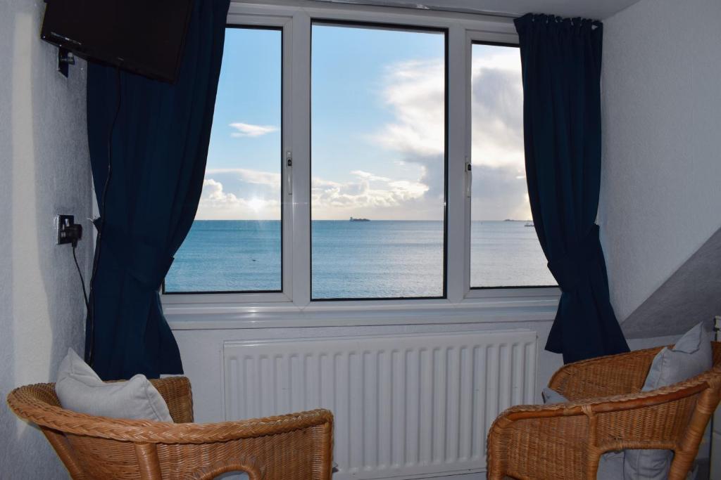 Nespecifikovaný výhled na moře nebo výhled na moře při pohledu z bed and breakfast