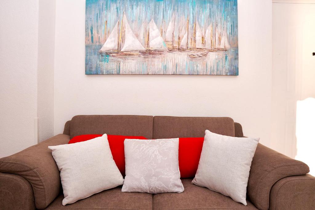 Posezení v ubytování Cvita apartments