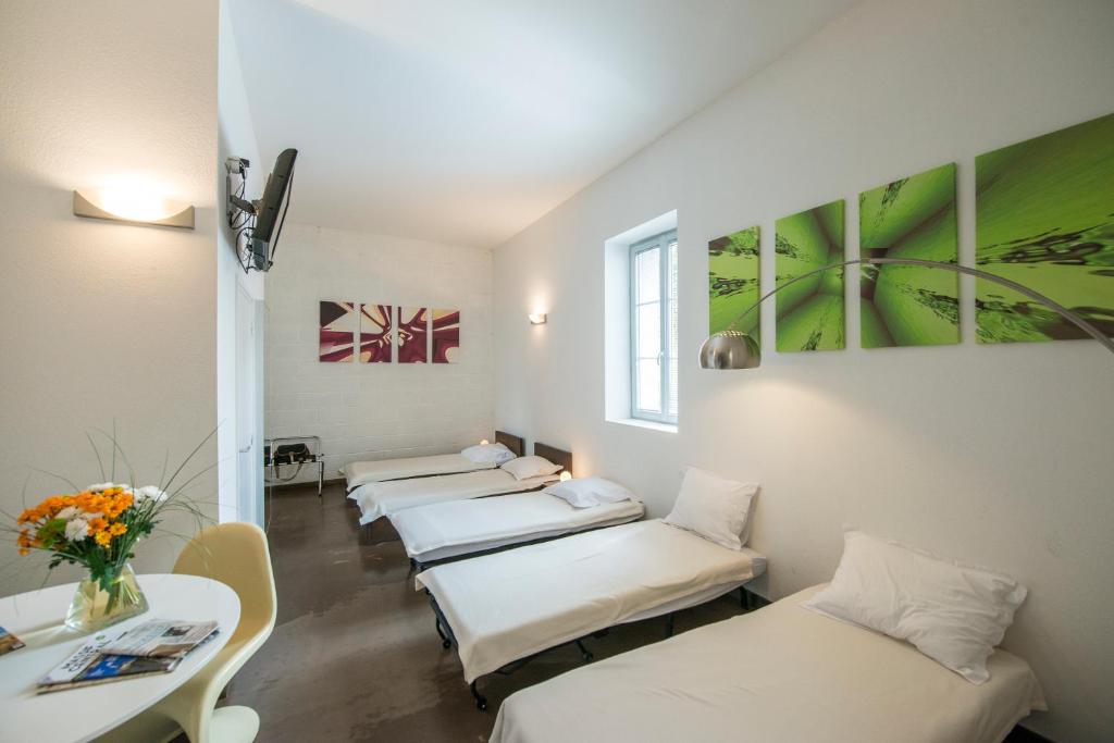 Lázně a/nebo wellness v ubytování Gîte d'Etape des Capucins
