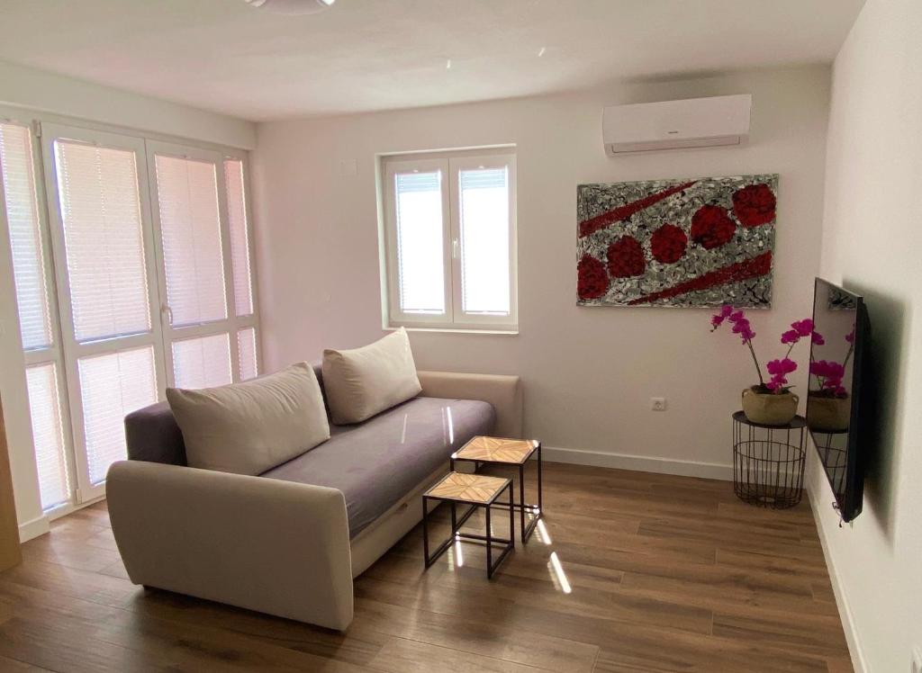 Część wypoczynkowa w obiekcie Apartments Junior