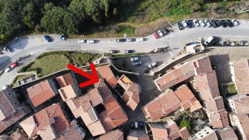 Letecký snímek ubytování Ammiraglio Giglio Castello