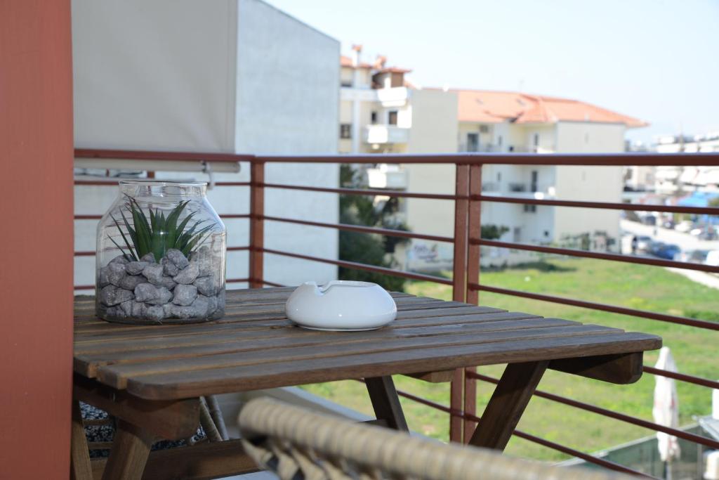 Balkón alebo terasa v ubytovaní Valia's apartment Nafplio city center
