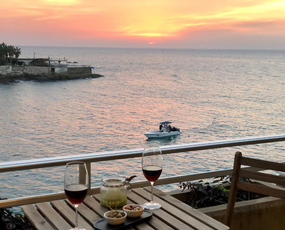 St Paul Resort - Chambre Double Avec Balcon Et Vue Sur La Mer