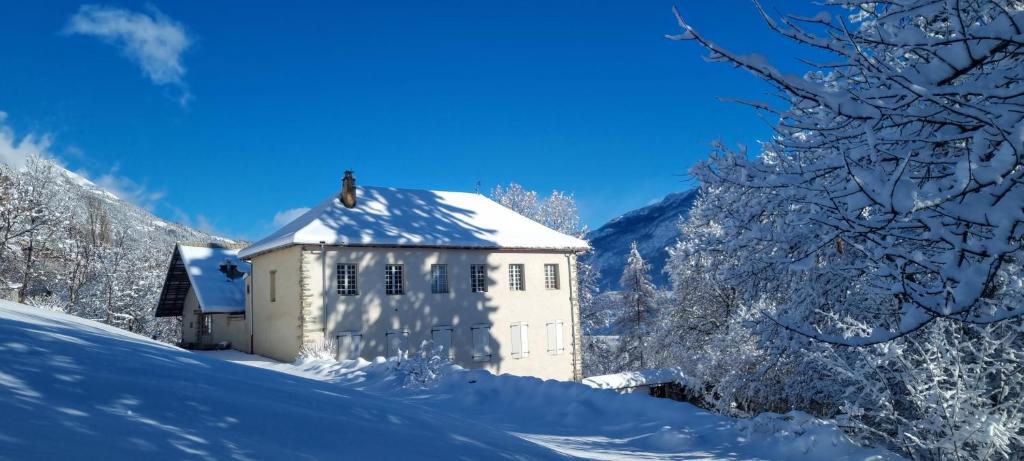Maison Cimarron v zimě