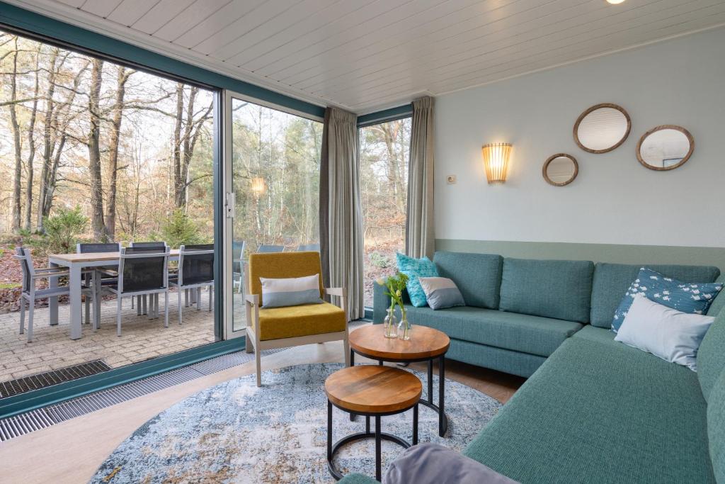 Posezení v ubytování Center Parcs Vossemeren