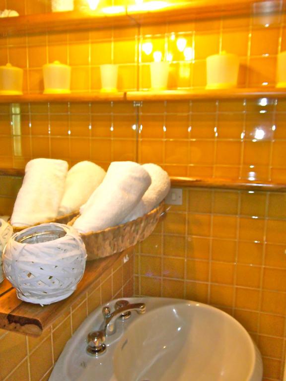 Koupelna v ubytování B&B Abano Garden