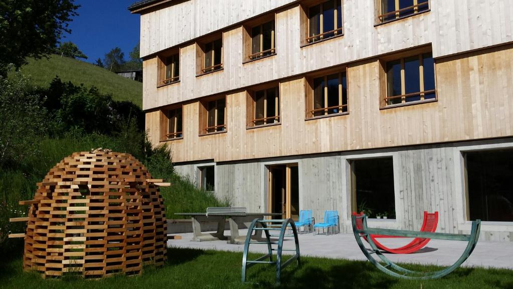 Budova, kde se hostel nachází