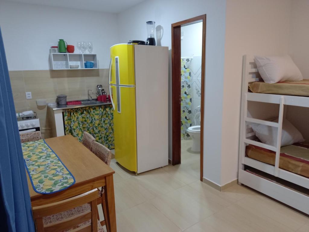 Kuchyň nebo kuchyňský kout v ubytování VILA ACONCHEGO GAMELEIRA