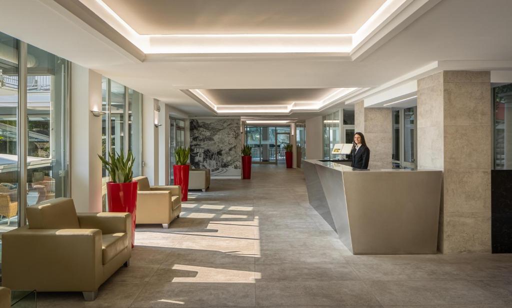 Posezení v ubytování Hotel Continental - Tonelli Hotels