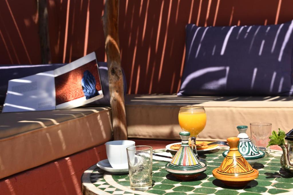 Drikke på Riad L'Aziza