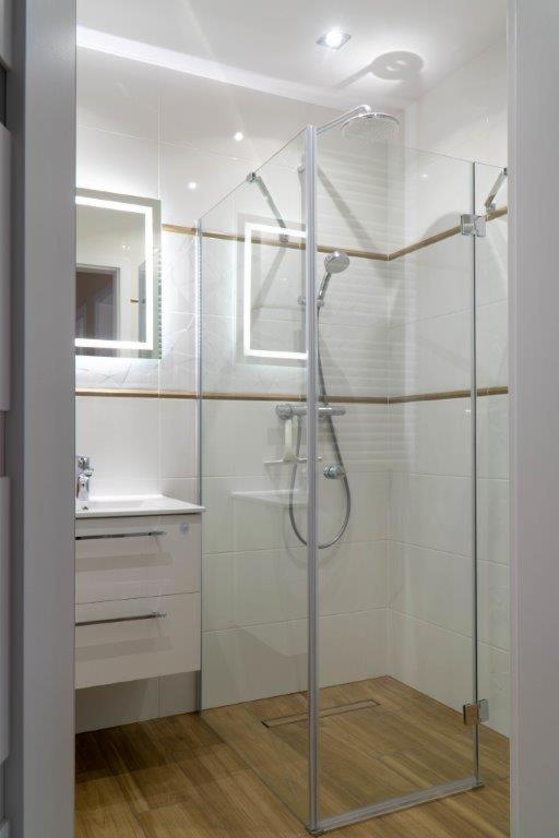 Kúpeľňa v ubytovaní Apartament przy Czarnej