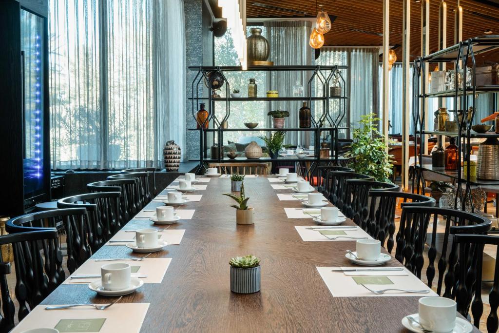 Restaurace v ubytování VERT Jerusalem by AFI Hotel