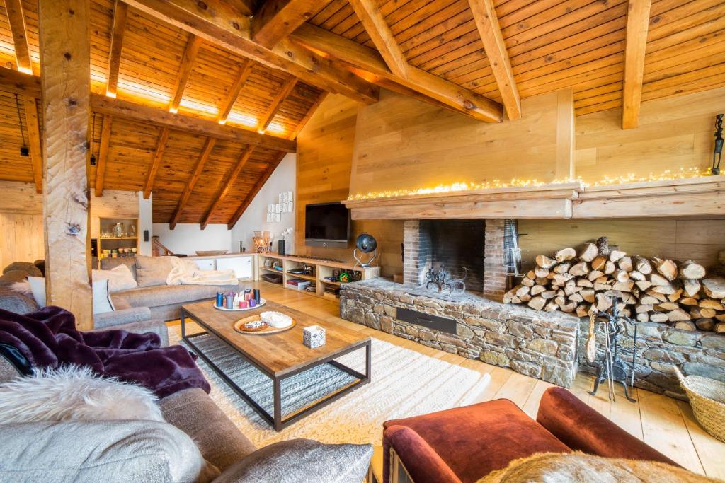 Posezení v ubytování Pleta del Tarter Lodge