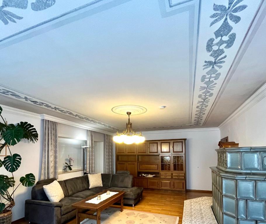 Posezení v ubytování Ferienwohnung Walker