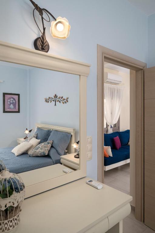 Postel nebo postele na pokoji v ubytování Villa Jodi