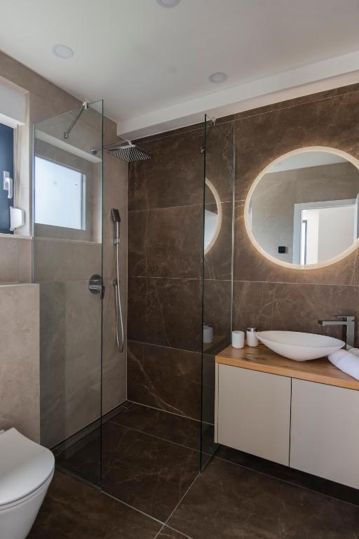 Koupelna v ubytování Villa Magna luxury apartments