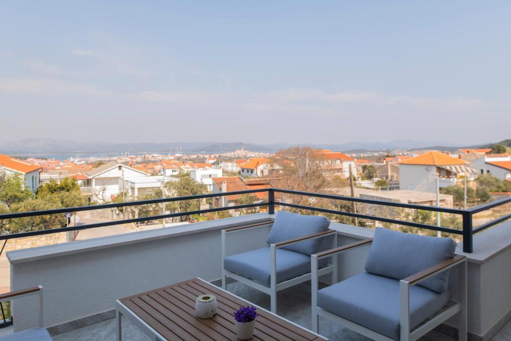 Balkón nebo terasa v ubytování Villa Magna luxury apartments