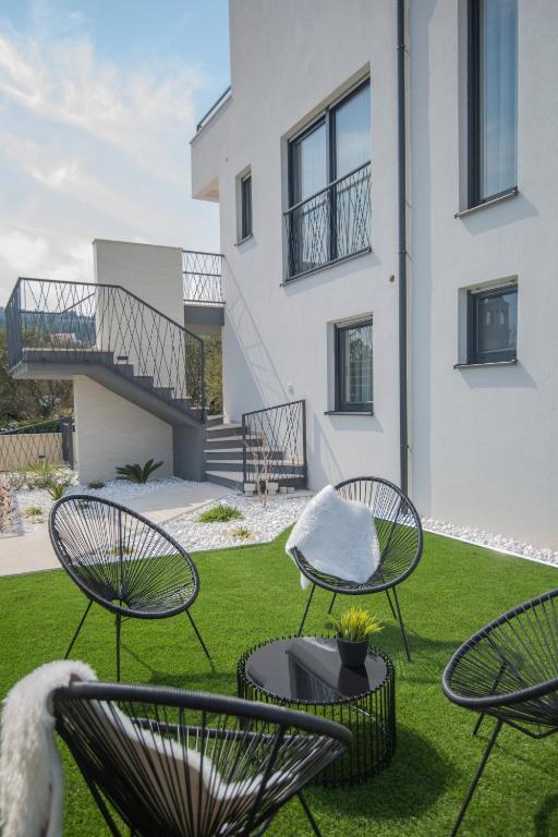 Zahrada ubytování Villa Magna luxury apartments