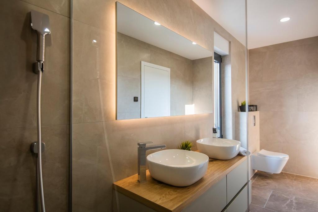 Koupelna v ubytování Villa Magna luxury apartments