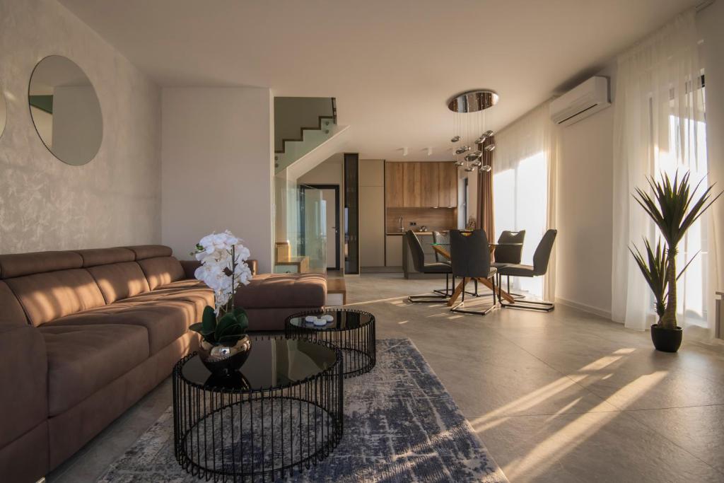 Posezení v ubytování Villa Magna luxury apartments
