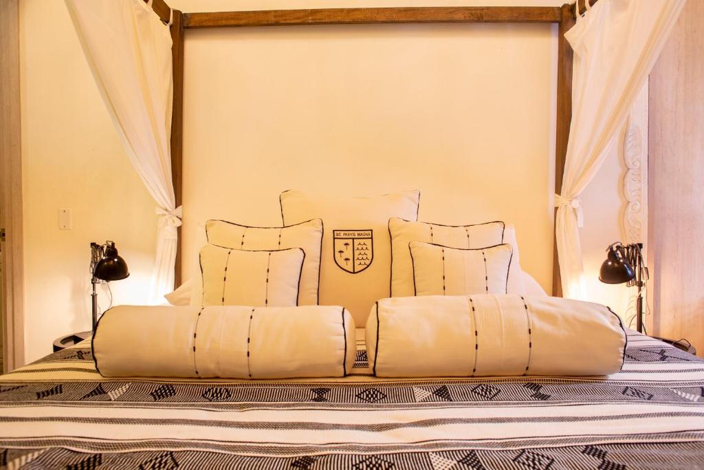 Postel nebo postele na pokoji v ubytování Casa de Alba Hotel Boutique