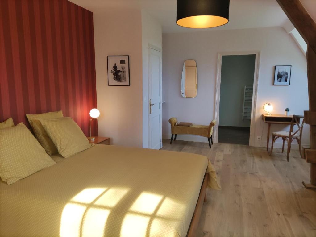Posezení v ubytování chambre SIXTIES