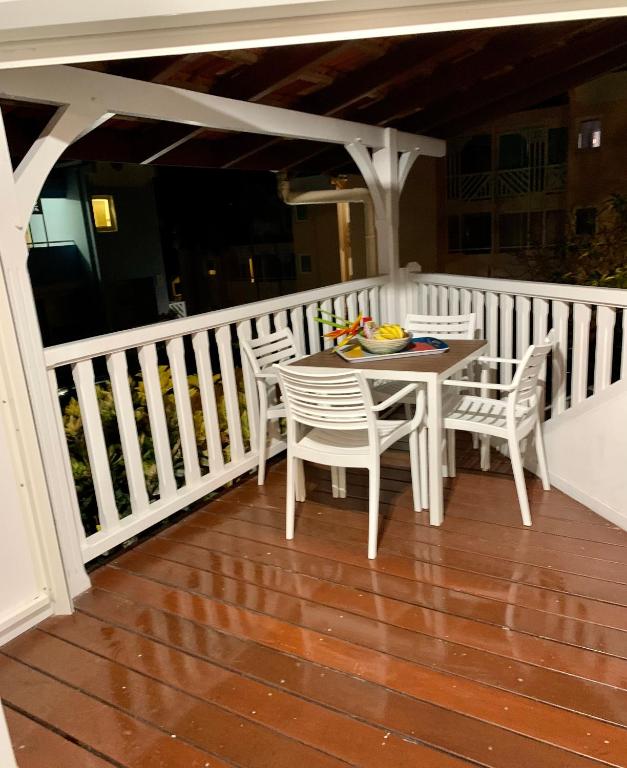 Uma varanda ou terraço em SOMPTUEUX DUPLEX SUR LA ROUTE DES PLAGES