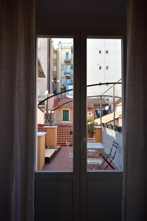 A balcony or terrace at b&b La Rosa dei venti