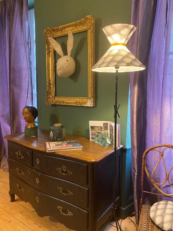 La Demeure du Collectionneur - Chambre Double Avec Vue Sur Jardin
