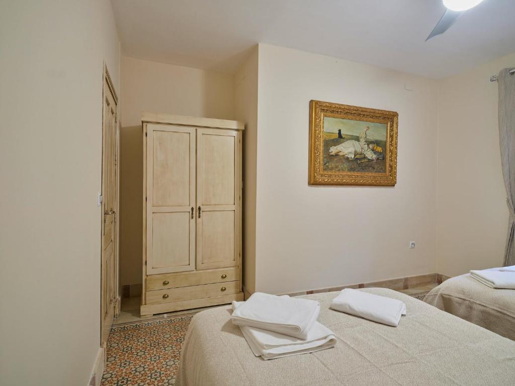 Posteľ alebo postele v izbe v ubytovaní VILLA BASILIO