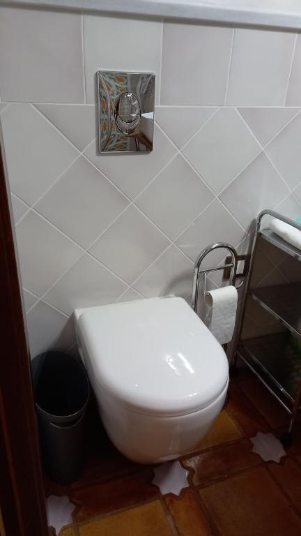 Koupelna v ubytování Jardines del Acebron