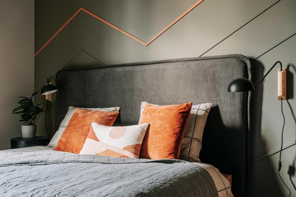 Posteľ alebo postele v izbe v ubytovaní Apartament Riders Lodge Bielsko-Biała Jeżynowa