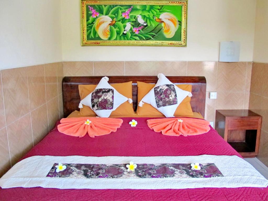 Postel nebo postele na pokoji v ubytování Bucu Guest House