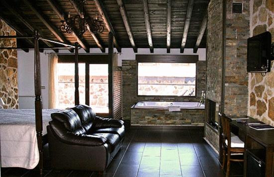 Posezení v ubytování Hotel Spa Villa de Mogarraz