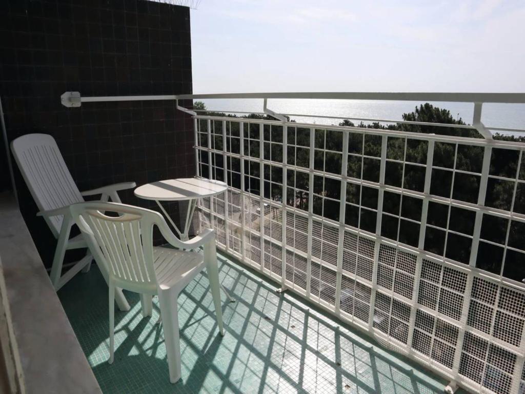 Very Nice Studio with Seaview Terrace Close to the Beach