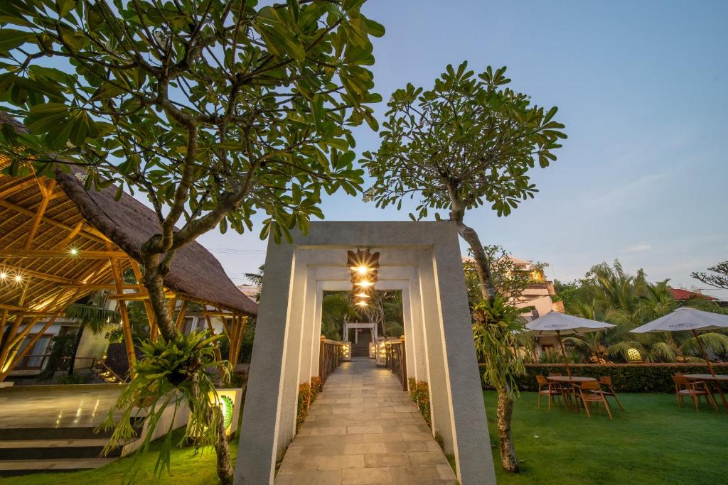 Zahrada ubytování Harsono Boutique Resort Bali