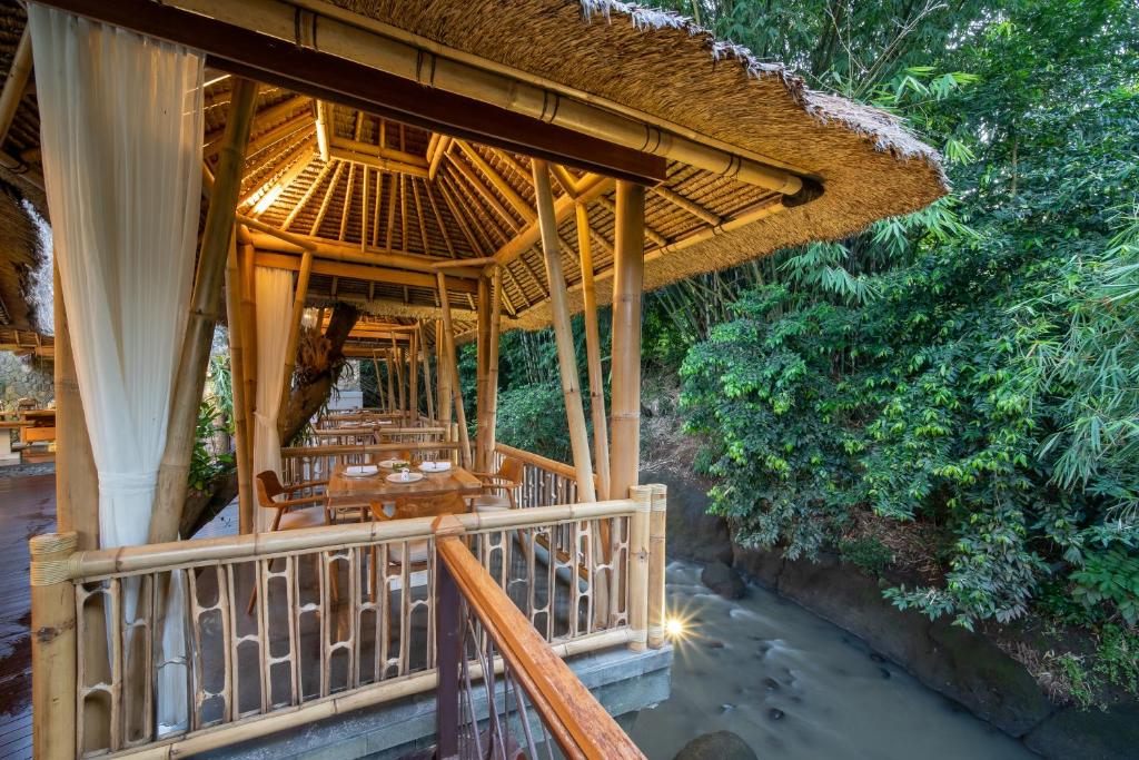 Balkón nebo terasa v ubytování Harsono Boutique Resort Bali