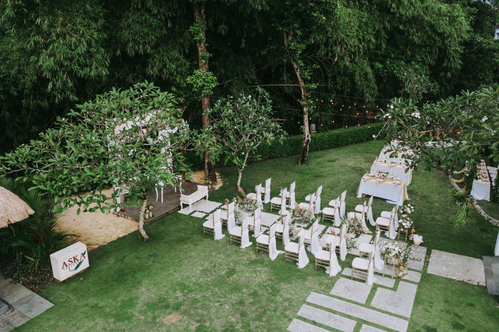 Zahrada ubytování Harsono Boutique Resort Bali