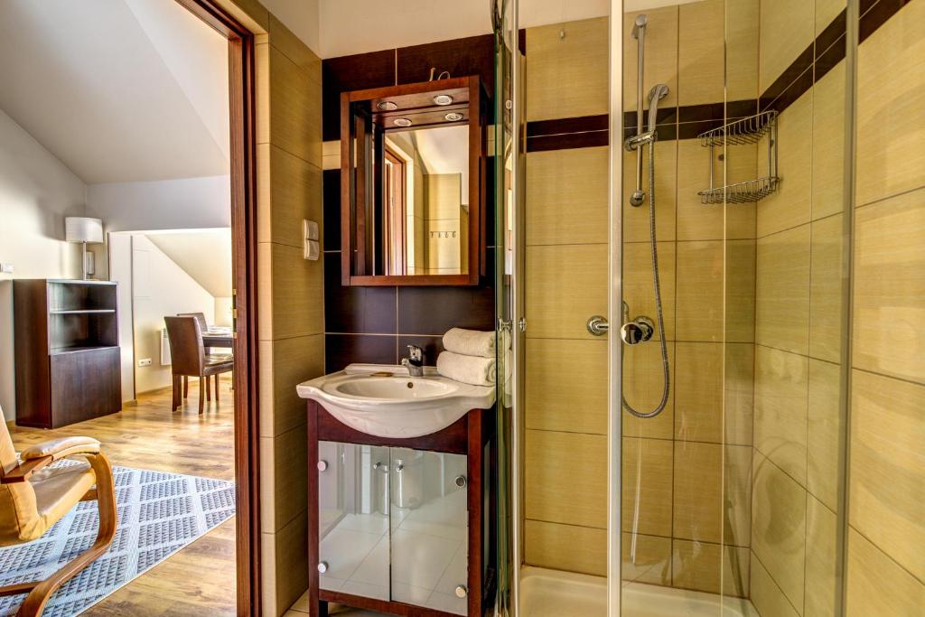 Fotografia z galérie ubytovania Krynica Apartamenty Apartament w Centrum z dwoma sypialniami 20 v Krynici-Zdrój