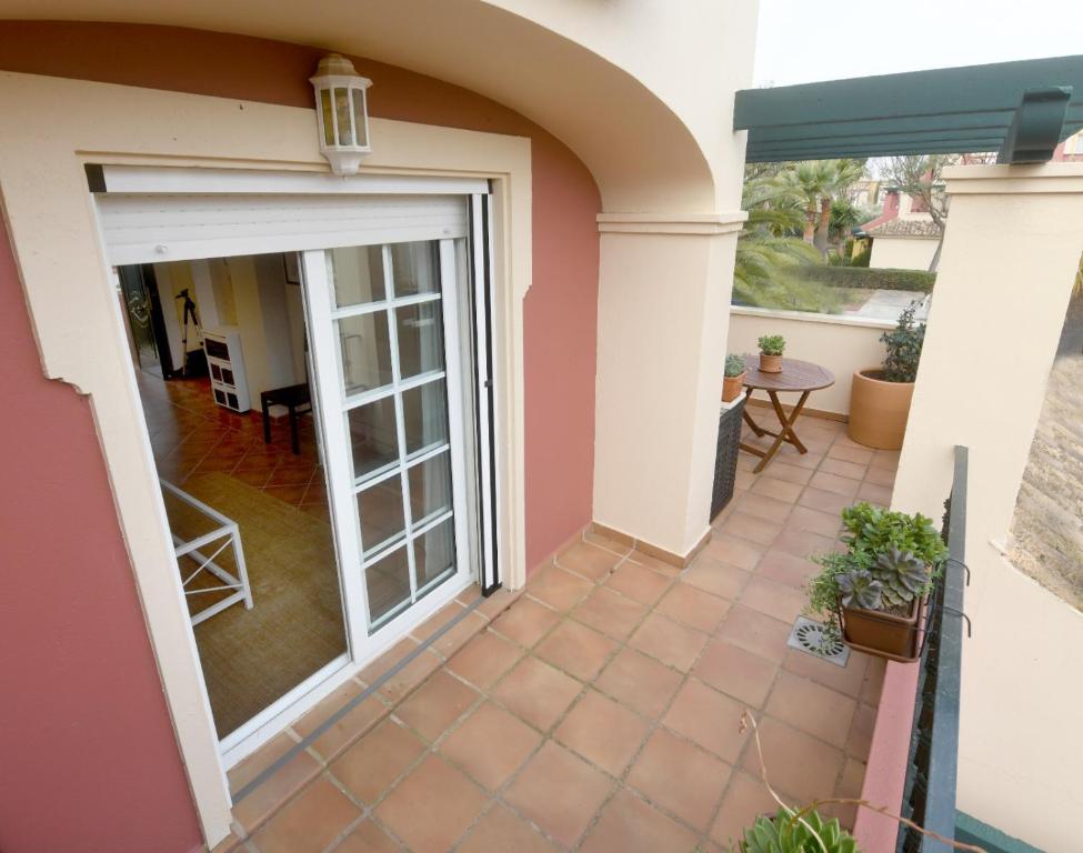 Balkón alebo terasa v ubytovaní Apartamento Ayamonte Isla Canela Golf