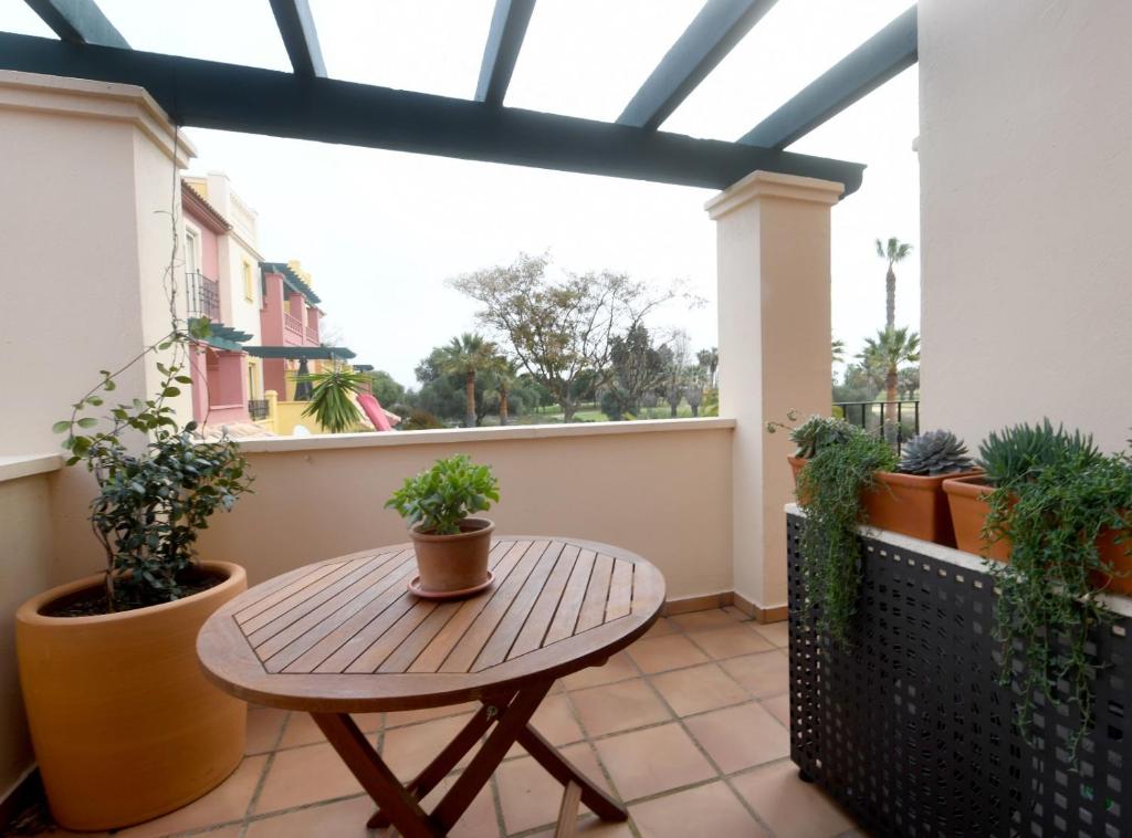 Balkón alebo terasa v ubytovaní Apartamento Ayamonte Isla Canela Golf