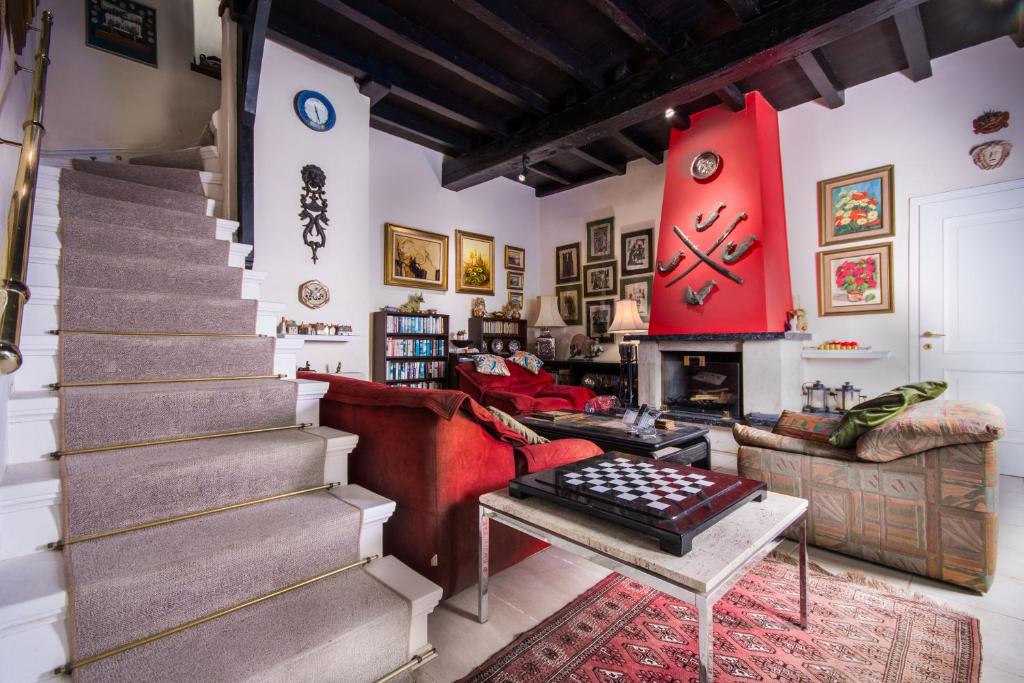 Posezení v ubytování Iokasti House Ipsos Corfu